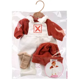 Llorens Puppenkleidung Kleiderset Latzhose Bunt (42 cm)