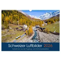 Calvendo Schweizer Luftbilder (Wandkalender 2026 DIN A3 quer), CALVENDO