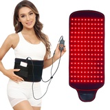 JOBYNA Infrarottherapie & Rotlichttherapie zur Körper Schmerz, 660nm & 850nm LED Red Light Therapy, Rotlichtlampe Infrarotlampe mit Timer, 3 Temperatur Tiefentherapie für Rücken Schulter Gelenke