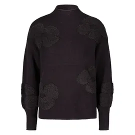 Zero Pullover florales Strukturmuster Patch BlackBlack,40 - 40