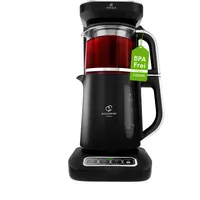KARACA Caysever Robotea Pro 4 in 1 sprechende Automatische Glas-Tee- und Filterkaffee Brühmaschine