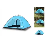 vidaXL Campingzelt 5 Personen Blau Quick Release