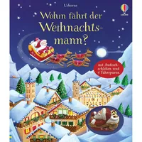 Usborne Wohin fährt der Weihnachtsmann?