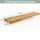deluke Wandregal 120 x 22 x 4 cm Braun