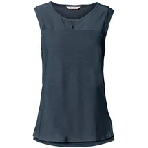 Vaude Skomer Hiking ärmelloses T-shirt - Dark Sea - 38