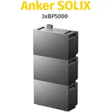 Anker SOLIX BP5000 Erweiterungsakku 5KWh, für Solarbank 3 Pro, Solarbank 2 Pro, Solarbank 2 AC, und Solarbank 2 Plus - 3xBP5000