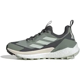 Adidas Terrex Free Hiker 2.0 Low Goretex Wanderschuhe - Silver Green / Linen Green / Grey Six - EU 37 1/3