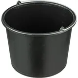 DEMA Baueimer schwarz 12 l