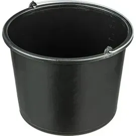 DEMA Baueimer schwarz 12 l