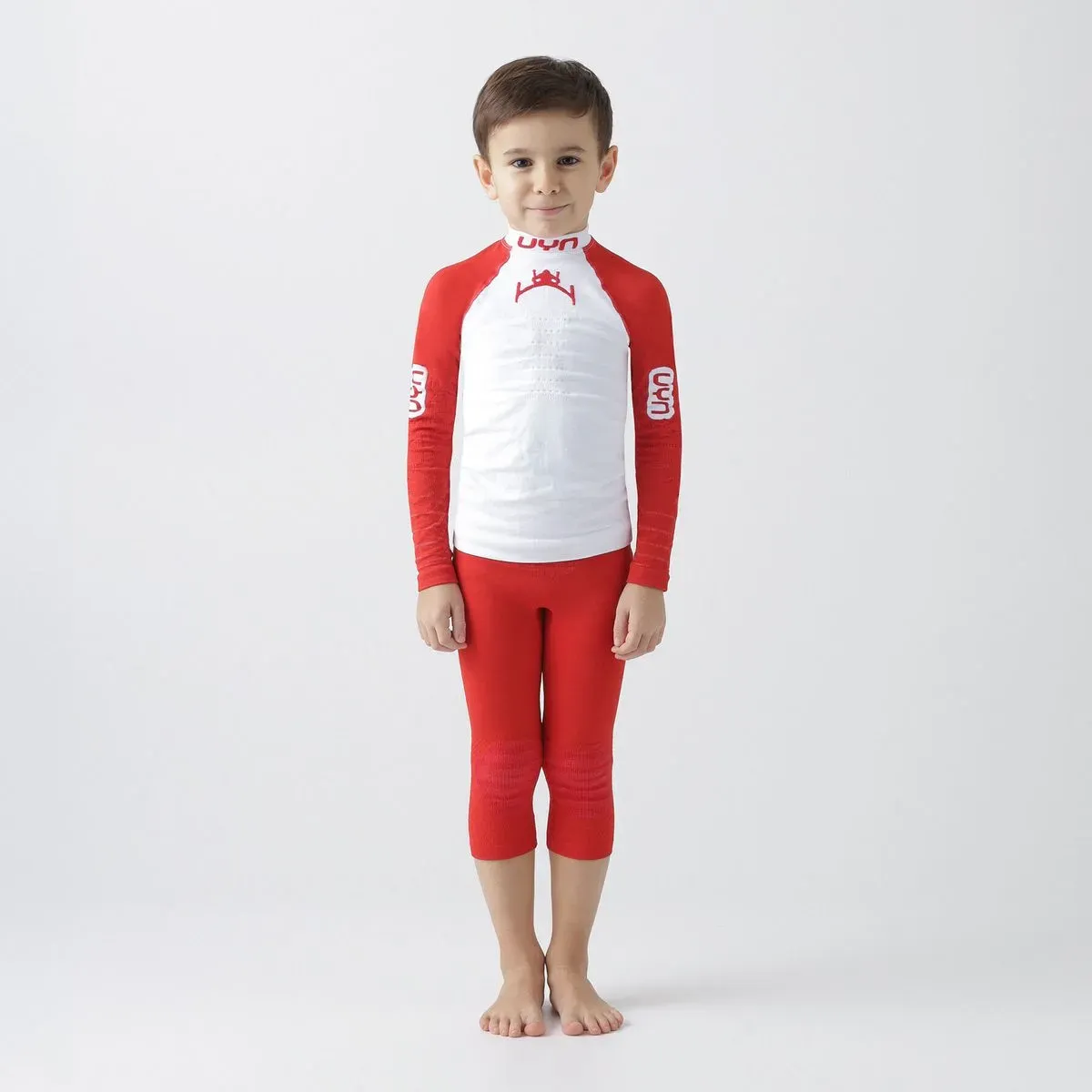 Uyn Ghedina Junior Underwear SET red/white (R040) 164