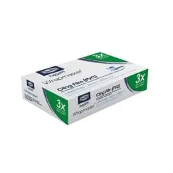 Toppits® Professional Frischhaltefolie 30 cm, für Wrapmaster 3000 31C45 , 1 Karton = 3 Rollen à 300 m, PVC