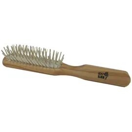 Kostkamm Holzhaarbürste rechteckig