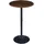 [en.casa] Bartisch Vantaa 100 x 60 cm Walnuss