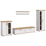 Möbel Boss Wohnwand VERONA - B/H/T: ca. 316.00x161.00x40.00