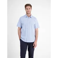 Lerros Kurzarmhemd in Seersuckerqualität", - (cobalt Blue - XXL,
