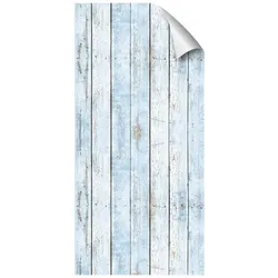 mySPOTTI Duschrückwand-Panel, fresh, Stadtpanorama, 210x100 cm - blau