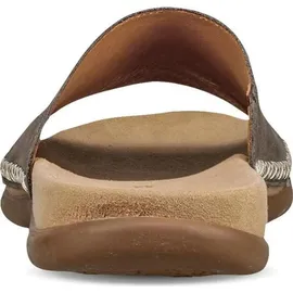 Gabor 03-705 Schuhe Damen Pantoletten Nubuk, Schuhgröße:43, Farbe:Grau