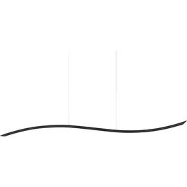 Beliani LED schwarz Wellenform CALAO