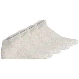 Von Jungfeld Essentials Sneakersocken 4er Pack Grau 43-46