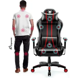 Diablo Chairs X-One 2.0 King Size Gaming Chair schwarz/rot