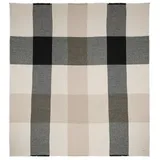 Marc O'Polo Erlend Plaid 200 x 200 cm Beige/Schwarz