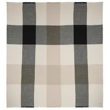 Marc O'Polo Erlend Plaid 200 x 200 cm Beige/Schwarz