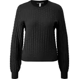 QS Strickpullover schwarz M