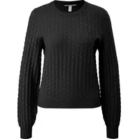 QS Strickpullover schwarz M
