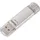 Hama FlashPen C-Laeta 16 GB silber USB-C 3.1