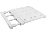 Platzsparendes Teleskopregal für die Organisation Ihrer Garderobe (30–40 cm)