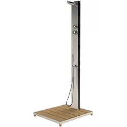Garten Dusche MALTA WPC von Ideal Eichenwald