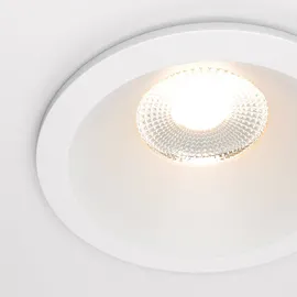 Maytoni Zoom LED Downlight 12W rund dimmbar Weiss Aluminium IP65