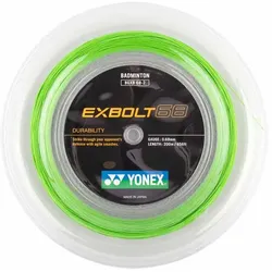 Yonex Badmintonsaite Exbolt 68 (Haltbarkeit) grün 200m Rolle