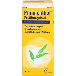 PINIMENTHOL Erkältungsbad ab 12 Jahre 30 ml