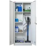 Proregal Putzmittelschrank 170 x 70 x 30 cm Weiß
