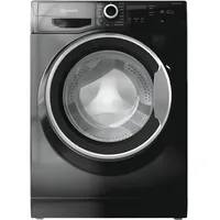 BAUKNECHT Waschmaschine W7 S6300 A, 7 kg, 1400 U/min, Kurz 45‘, Anti-Allergie-Programm schwarz