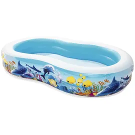 BESTWAY Family Pool Sea Ground 262 x 157 x 46 cm