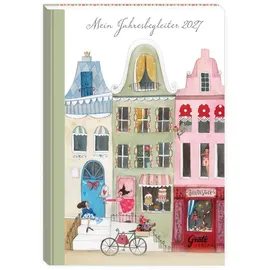 Grätz Verlag Taschenkalender Häuser 2027 Weiß