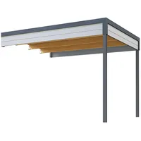 Weka Anbau 2 für Weka Gartenhaus Batu 2 Light