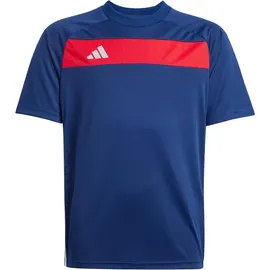 adidas Tiro 25 Essentials Fußballtrikot Blau/Rot 164