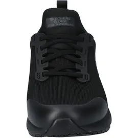 SKECHERS Squad SR Myton Sneaker, Black Textile Synthetic, 42