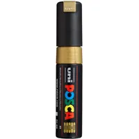 Posca 182681 - POSCA Marker mit breiter Keilspitze, gold