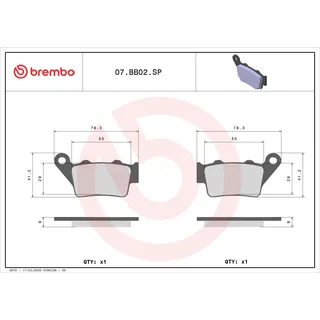 Brembo 07BB02SP