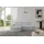 altdecor Eckcouch Samt mit Schlaffunktion 2-Sitzer Grau