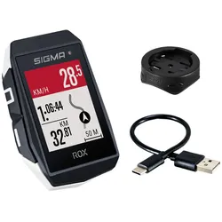 SIGMA SPORT GPS Fahrradcomputer ROX 11.1 EVO GPS | weiß