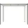 vidaXL Pergola 3 x 3 m inkl. 1 Seitenteil Cremeweiß