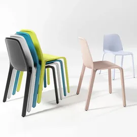 Interstuhl MONOis1 MO100 Besucherstuhl, signalweiß