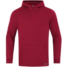 Jako Pro Casual Zip-Hoodie Herren 141 chili rot 3XL