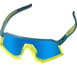 Dynafit Trail Evo Sonnenbrille - Mallard Blue - Yellow/CAT3