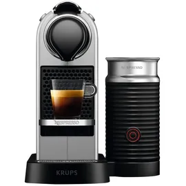 Krups Nespresso Citiz & Milk XN 761B silber + Aeroccino